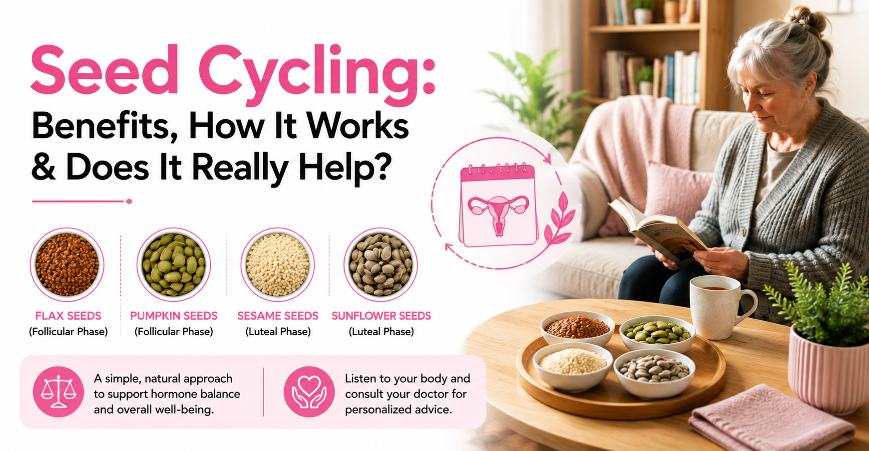 Seed Cycling: Benefits, How It Works & Does It Really Help?